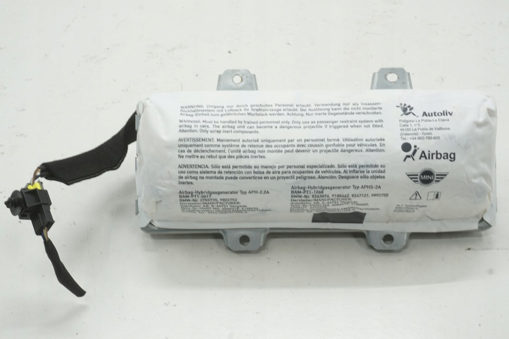 Купить Mini r58 r59 подушка подушка безопасности пассажира 9263876