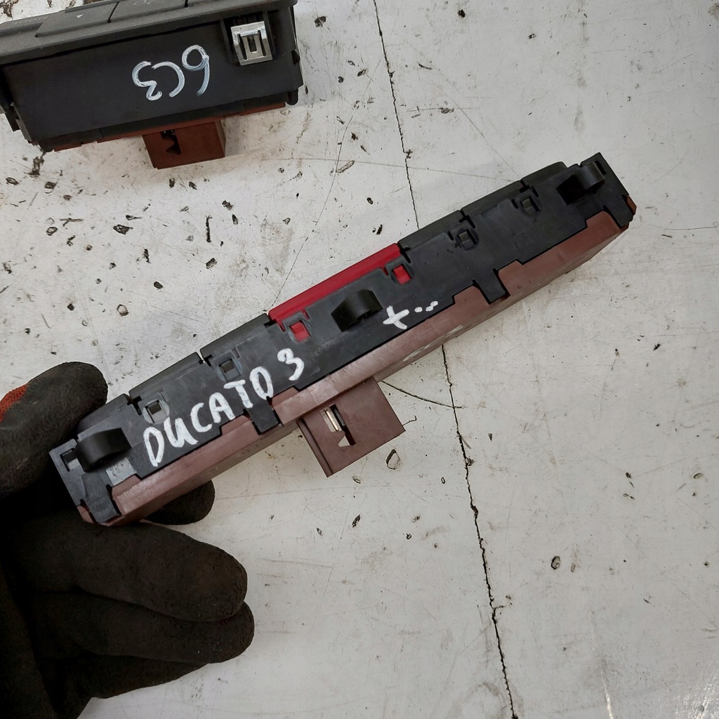 фото №7, Fiat ducato 3 iii выключатель аварийных центрального свет