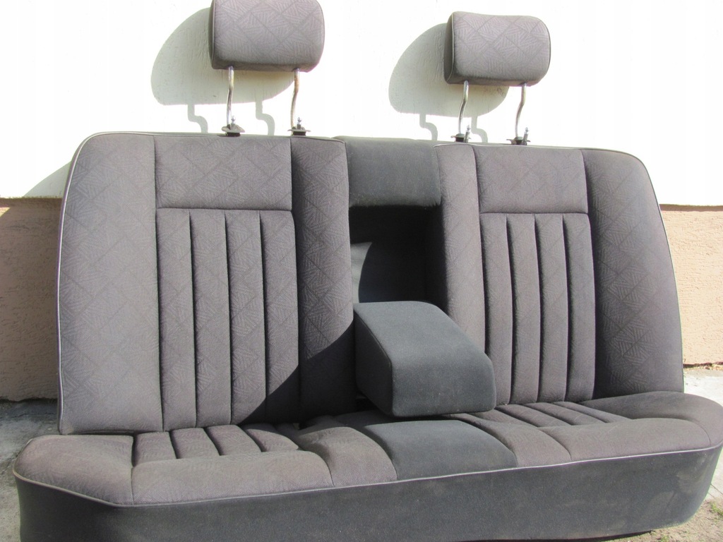 фото №13, Mercedes w124 сидіння передні + заднє сидіння чорні