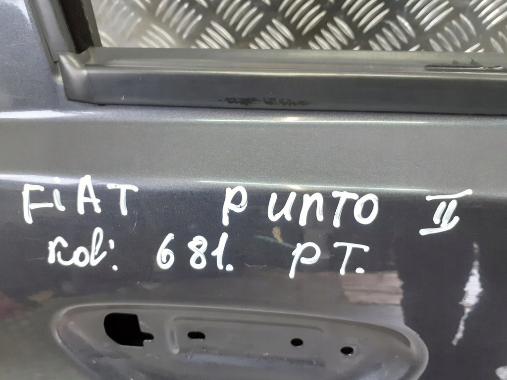 фото №3, Двері правий задня fiat punto ii 681