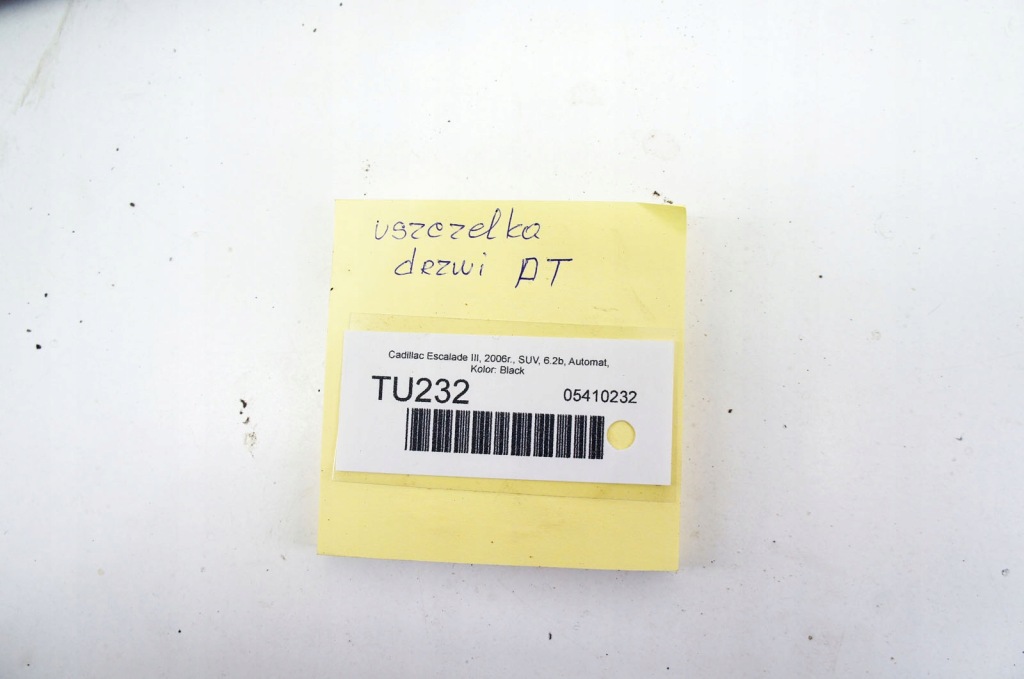 фото №5, Tu232 cadillac escalade iii прокладка дверь левый задняя