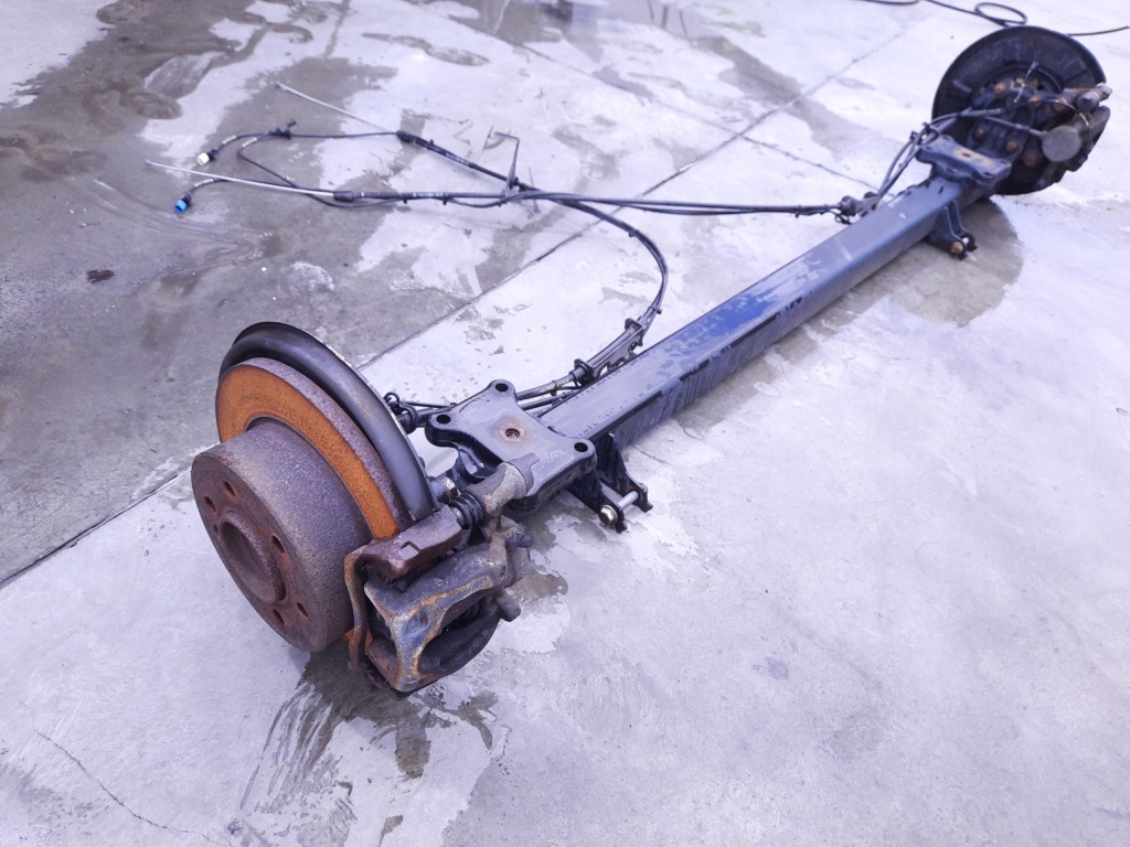 фото №3, Mercedes 910 балка oś задняя подвеска