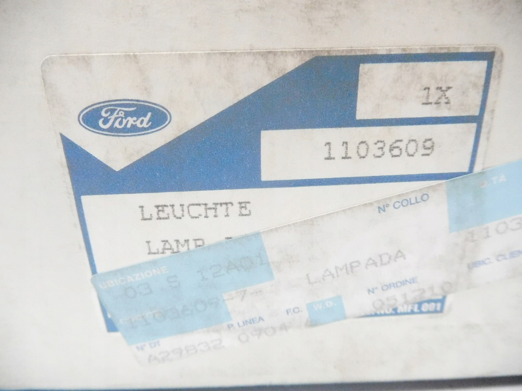 фото №8, Лампи габаритний ford transit 94-14 оригінальний номер 1103609