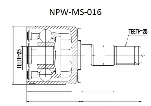 фото №3, Шарнір внутрішній