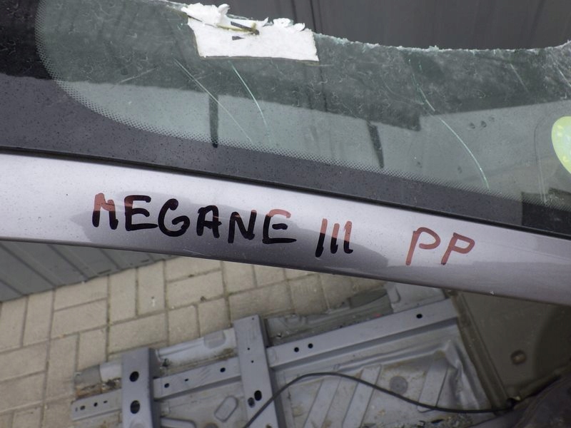 фото №2, Чверть лонжерон поріг блок двигуна правий перед megane iii lift