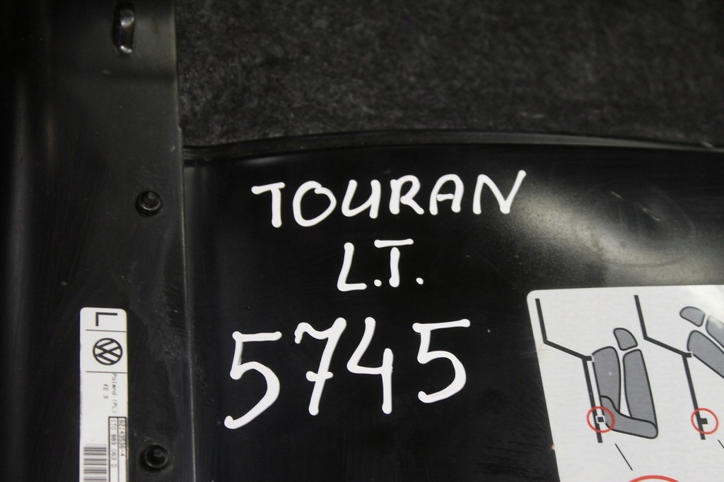 фото №14, Сидіння лівий задня задній vw touran