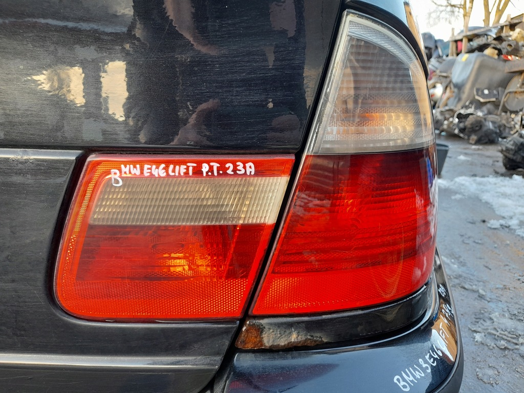 фото №8, Bmw 3 e46 lift лампа правый задняя правая задняя крышка багажника крышка kombi