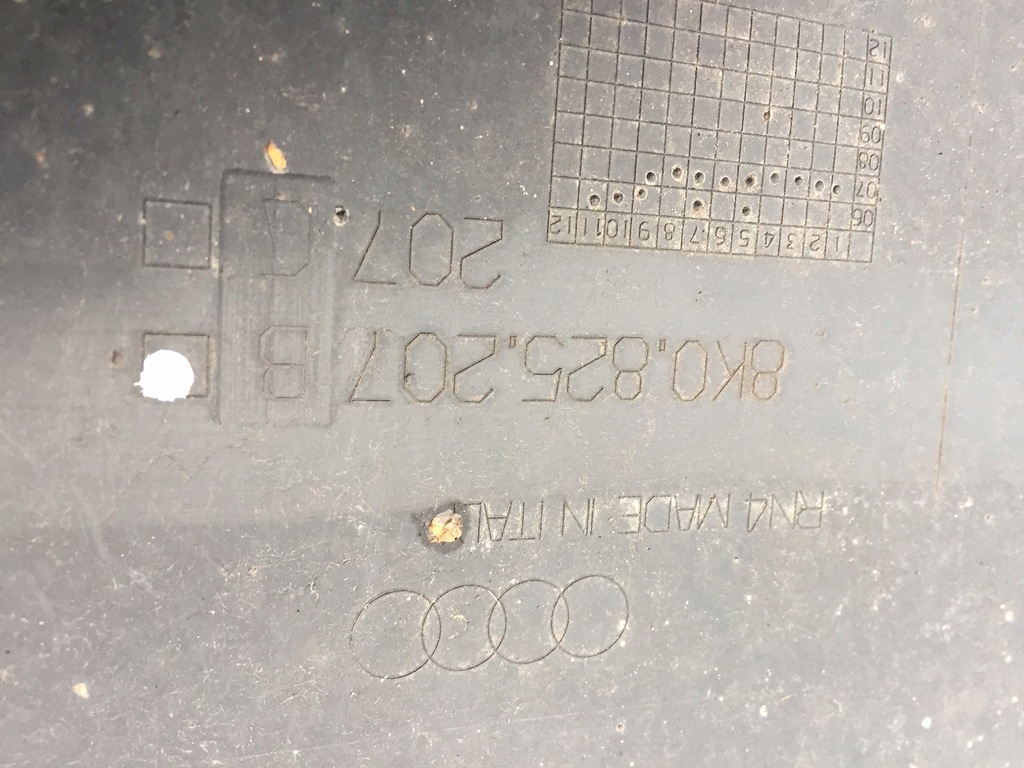 фото №10, Audi a4 b8 a5 захист плита підлога підвіска ліва