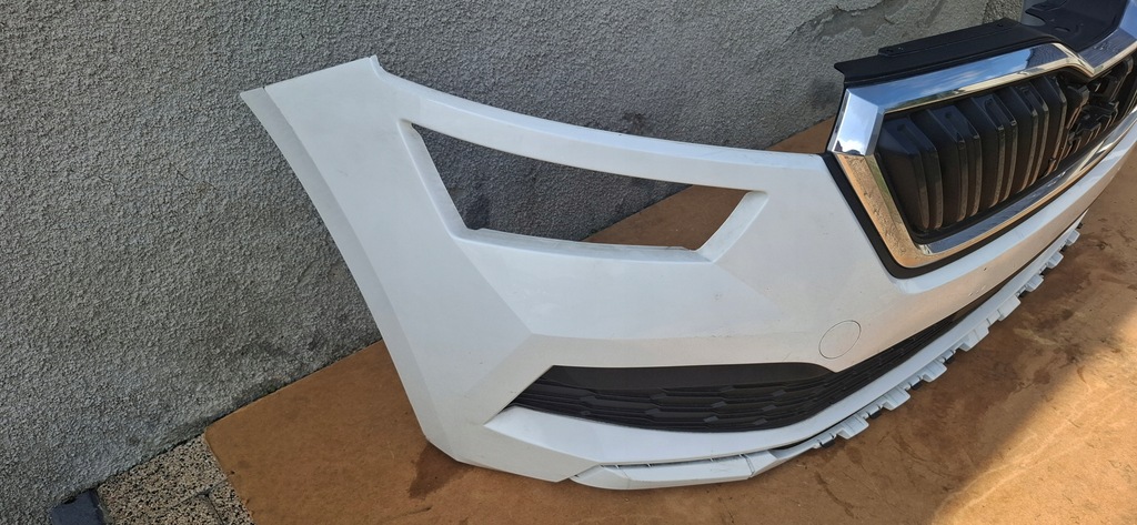 фото №12, Skoda kamiq 2018- бампер перед белый candy weiss 658807221