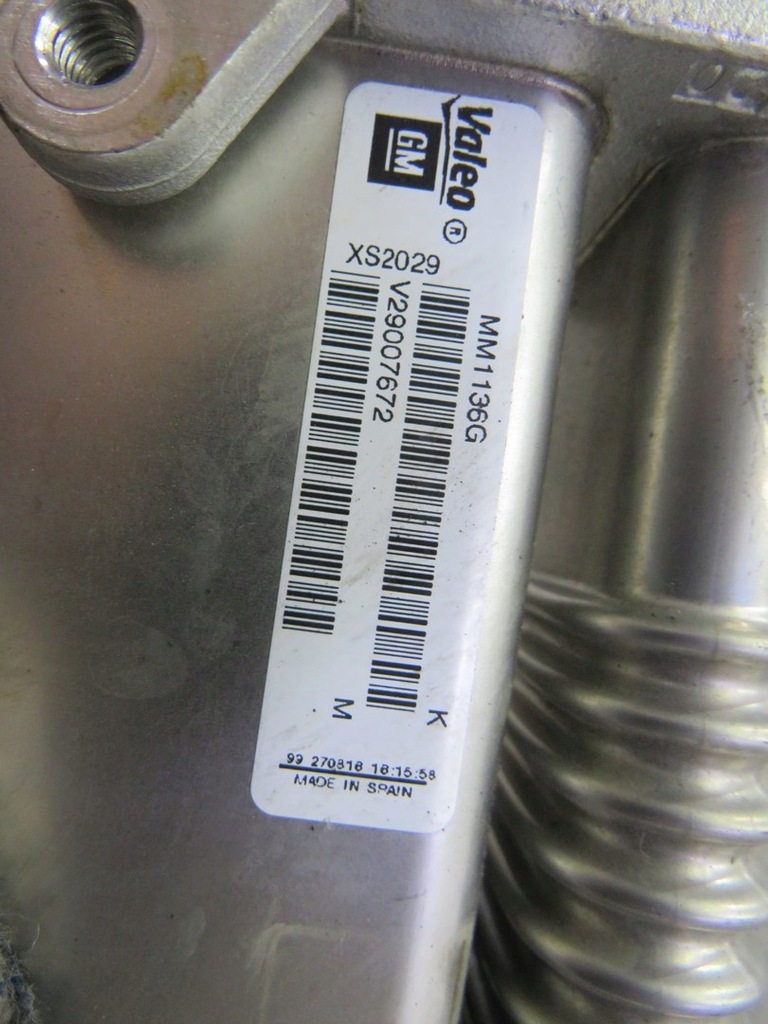 фото №4, Радіатор вихлопних газів opel astra v k 1.6 cdti