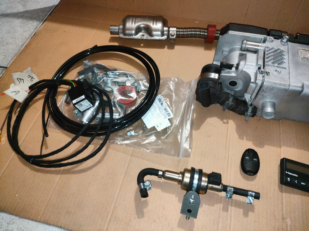 фото №8, Webasto thermo top c дизель citroen c-crosser od 2008r peugeot 4007 2.2 d