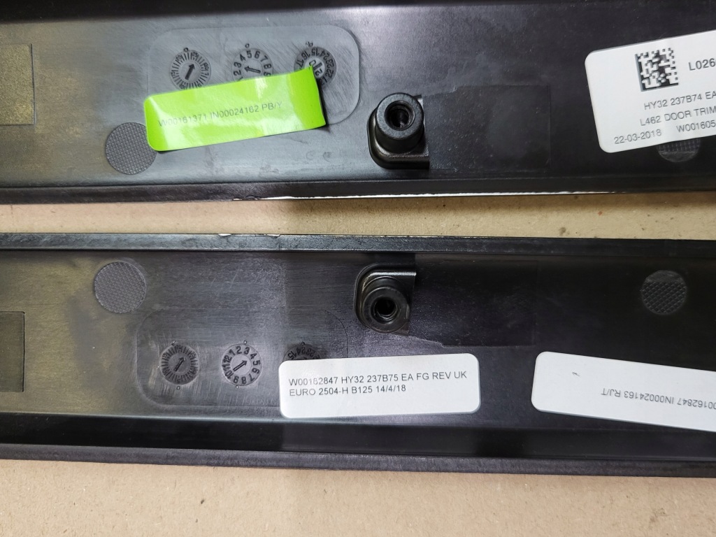 фото №16, Молдинг дверь dekor подсветка ambiente led land rover discovery 5 v l462