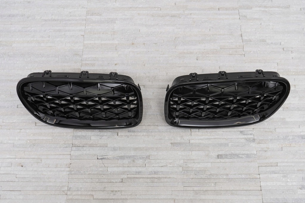 фото №7, Bmw seria 5 f10 09-17 решітка радіатора чорний передній diamond