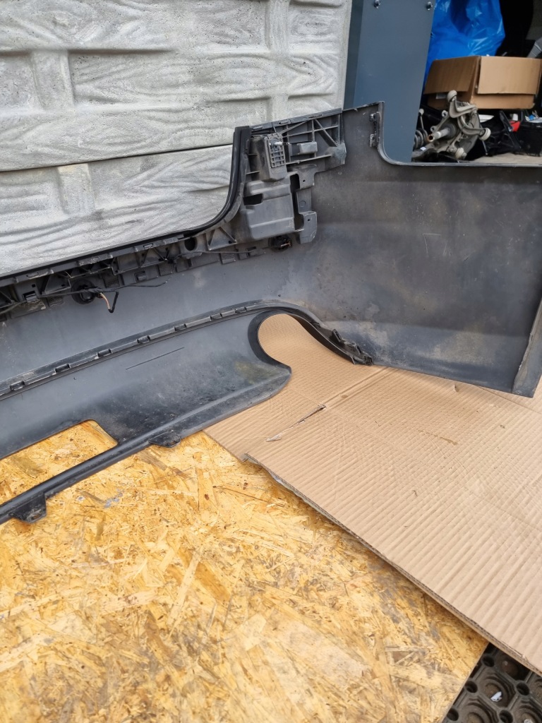 Audi a4 b8 07-12 бампер задний lz9y 4xpdc kombi в Украине