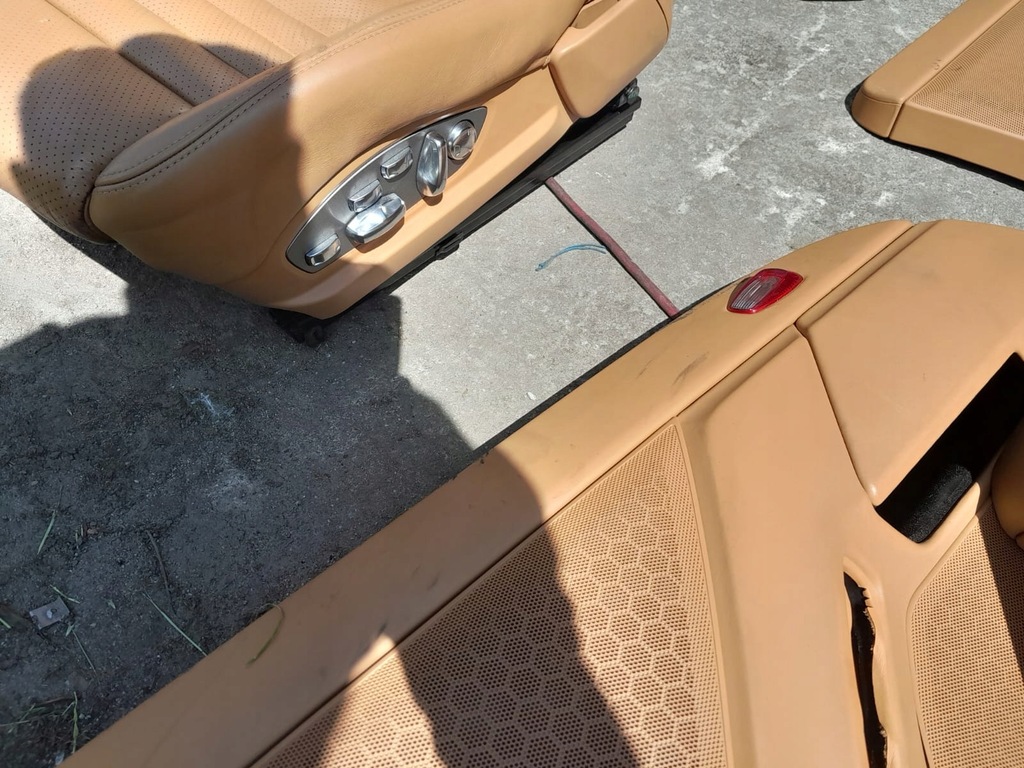 фото №7, Porsche panamera 970 комплект сиденья обшивки