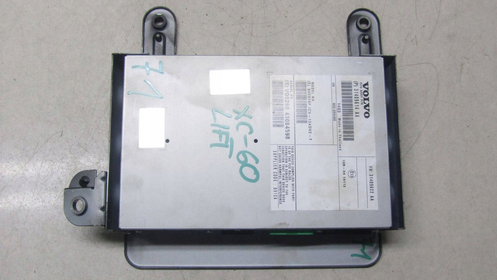 фото №3, Volvo xc60 lift підсилювач радіо 31409614 13-