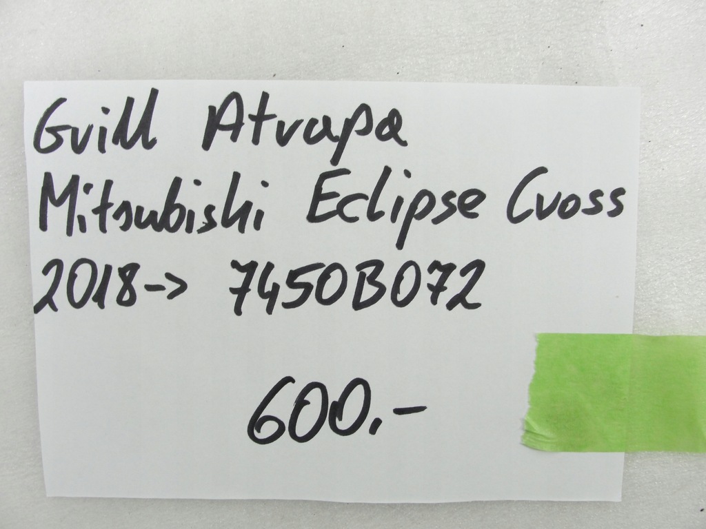 фото №7, Решітка радіатора решітка радіатора mitsubishi eclipse cross 2018- 7450b072