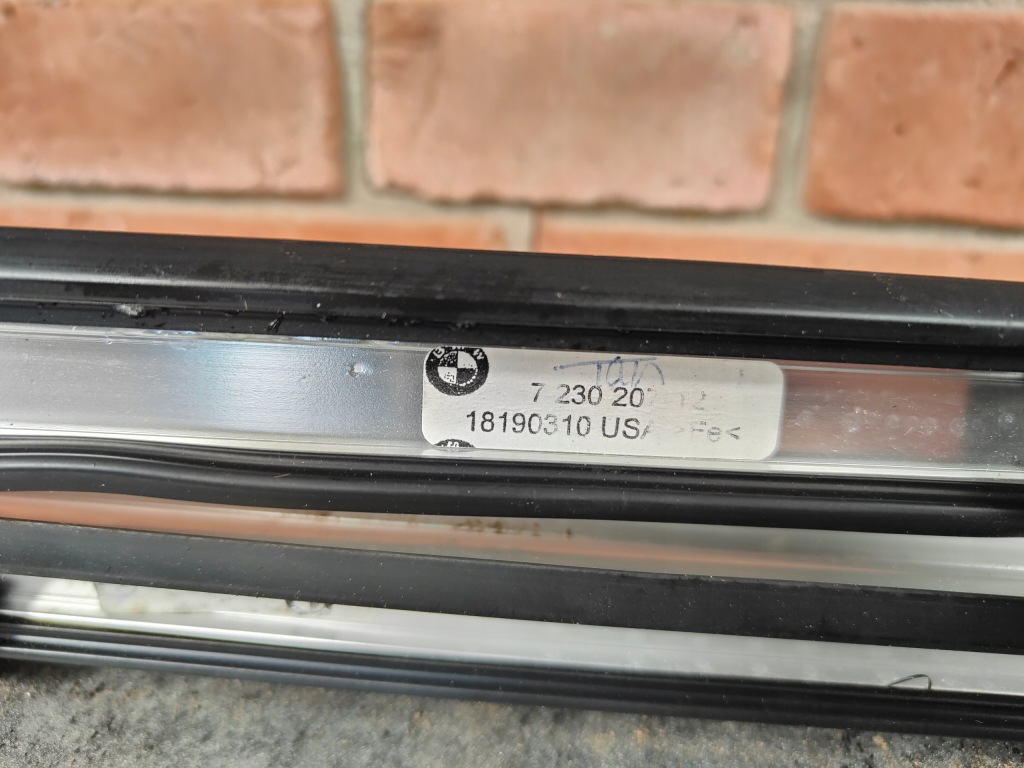 Bmw x3 f25 рейлінги дахові aluminiowe хром комплект 7230208 7230207 Київ