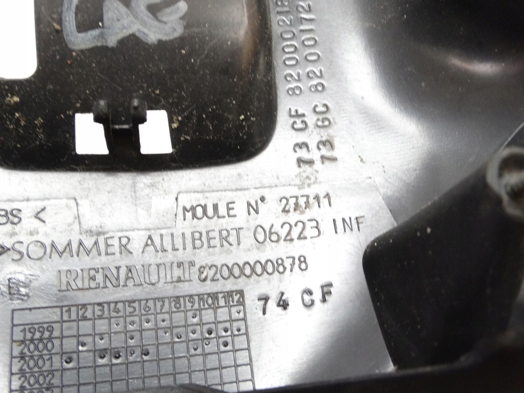 фото №6, Нижній панель колонки кермо. renault laguna