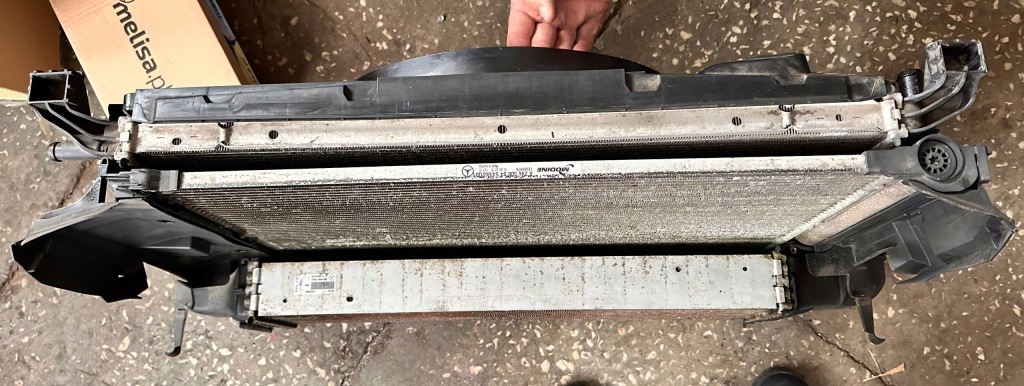 фото №5, Mercedes b klasa w246 a klasa w176 радіатор радіатор вентилятор автоматична коробка передач