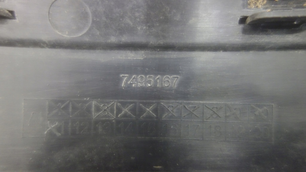 Mini clubman f54 lci рестайлінг  решітка радіатора решітка  впуск бампера хром оригінал. Ціна