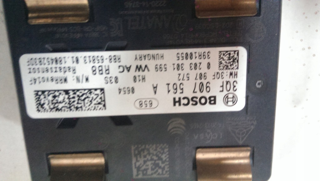 фото №8, Решётка радиатора vw golf vii sportsvan 510853651ap + радар