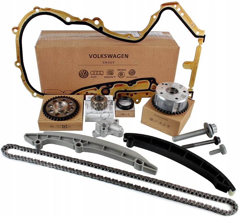 фото №13, 03c198229c набір ланцюга розподільного валу vw 1,4 tsi з w