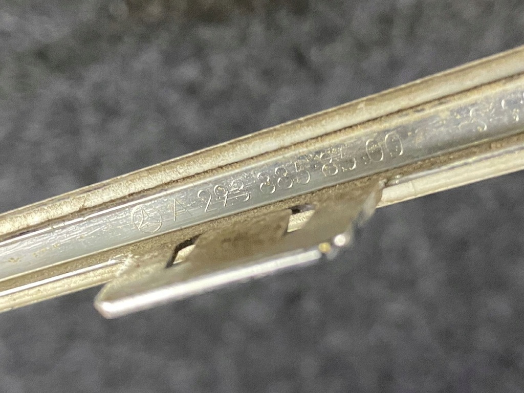 фото №8, Mercedes eqc w293 хром молдинг бампера права ліва задня