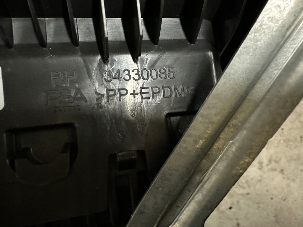 фото №6, Opel mokka b подушка подушка безопасности задняя задняя заглушка