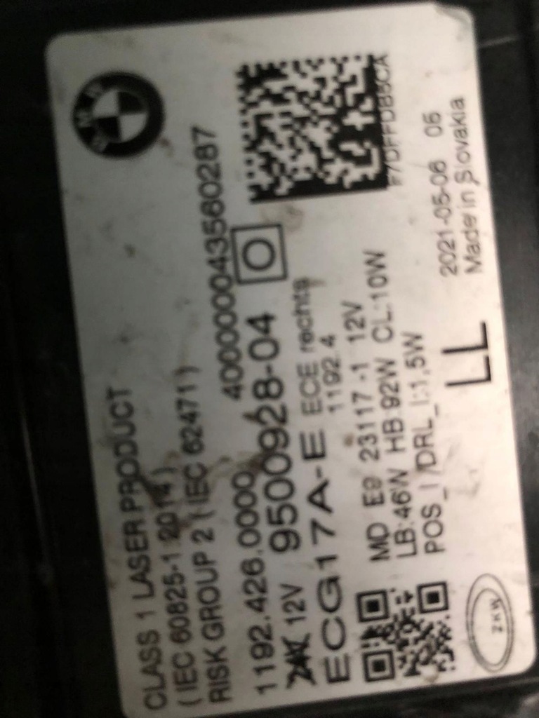 фото №10, Bmw 4 g22 g23 g24 g26 2021 лампи передні / комплект