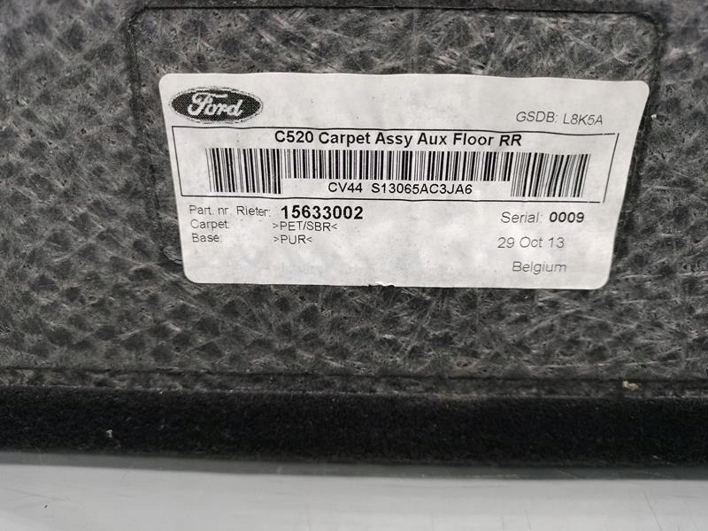 фото №6, Коврик обшивка багажника ford kuga mk2 cv44s13065ac