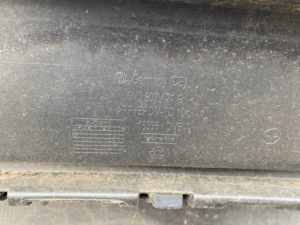 фото №13, Vw tiguan 5n lift бампер задняя накладка 5n0807421g оригинал