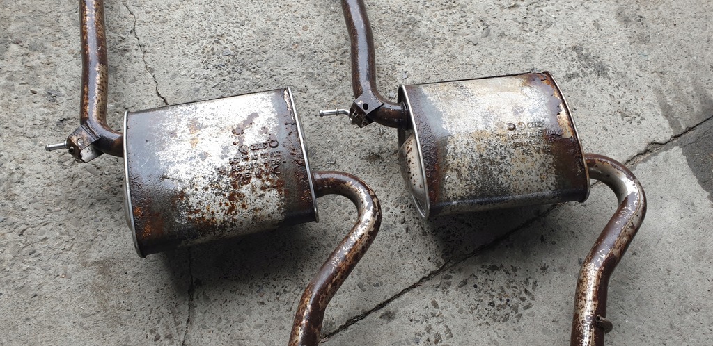 фото №6, Выхлоп гаситель audi a4 b6 2001-05 1.9 tdi