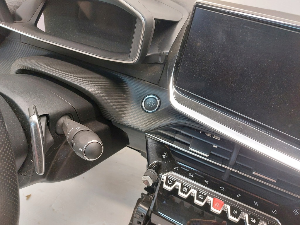 фото №6, Консоль приборная панель peugeot 208 ii 2008 ii демонтаж