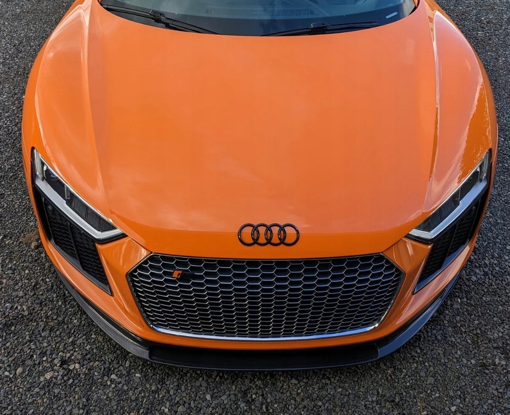 фото №1, Сплиттер перед vor style - audi r8 gen.2 2015–2018