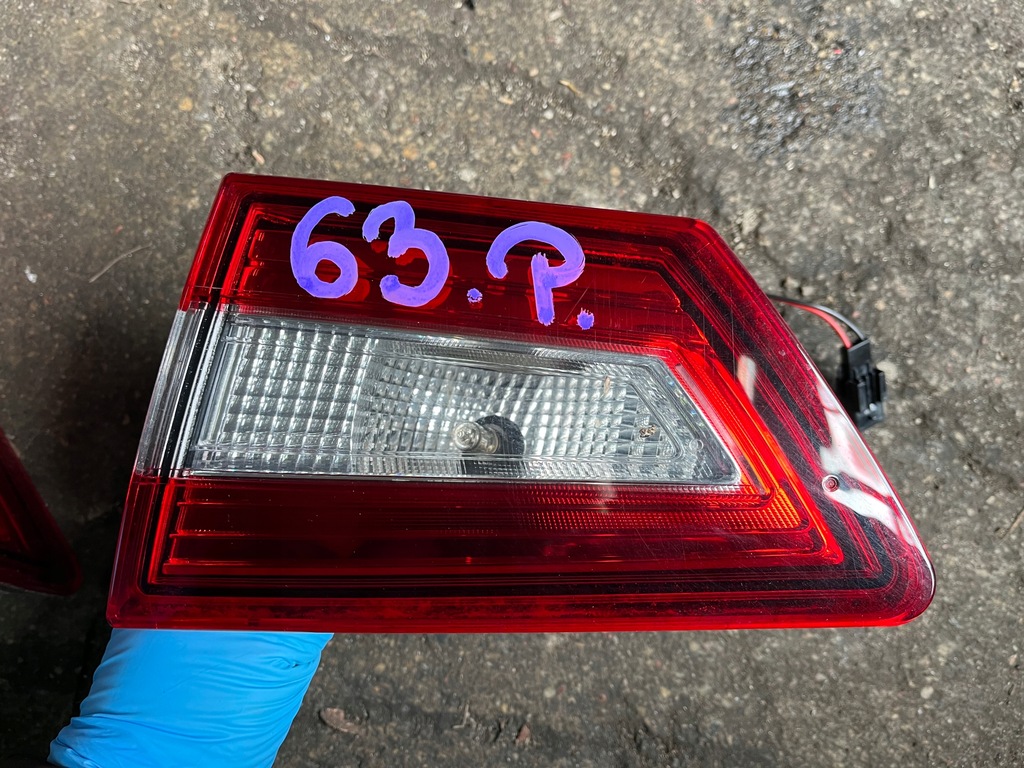 фото №1, 63 renault clio iv hb лампа задня права w кришка