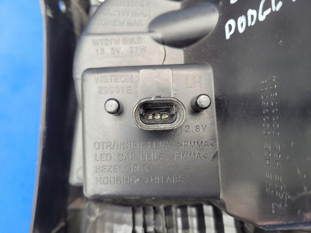 фото №9, Fiat freemont 11-15 2011-2015 dodge journey лампа задня задня ліва