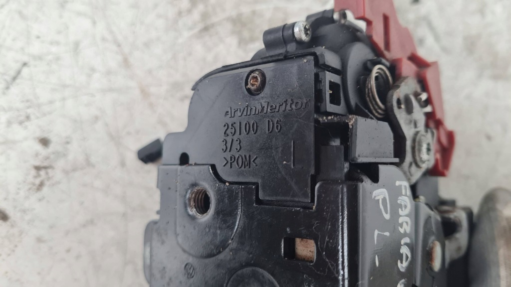 фото №7, Замок дверь левый перед skoda fabia ii 3b1837015ar europa