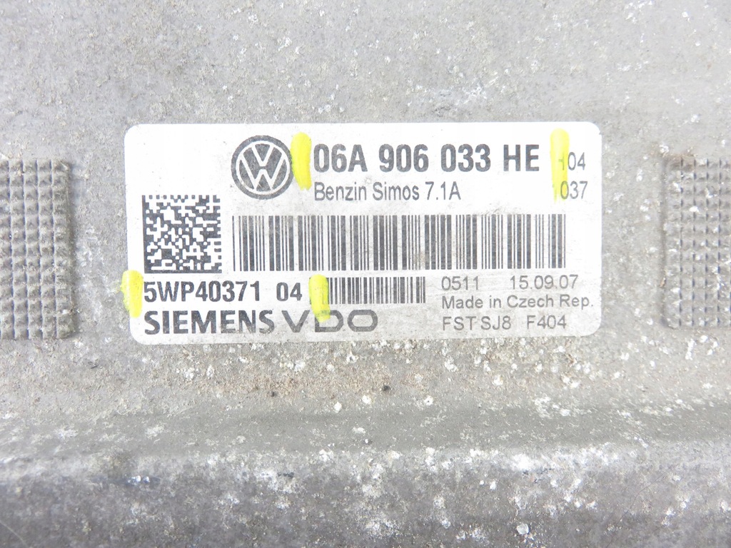 фото №5, Блок управления seat leon ii 1.6 06a906033he 5wp4037104