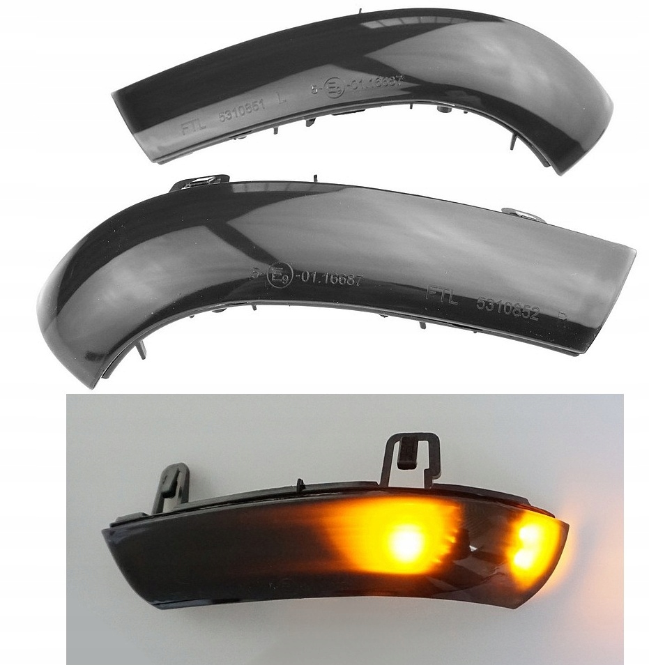 фото №1, Поворотник поворотник led smoke зеркало vw golf vi plus