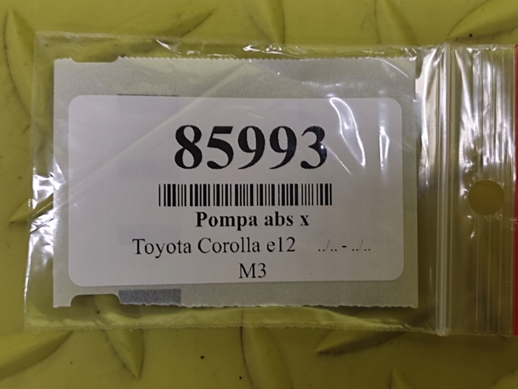 фото №10, Toyota corolla e12 kombi 2.0 d4d насос abs 0273004571