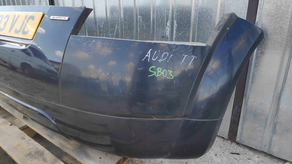 фото №10, Бампер диффузор задняя audi tt 8n 98-06