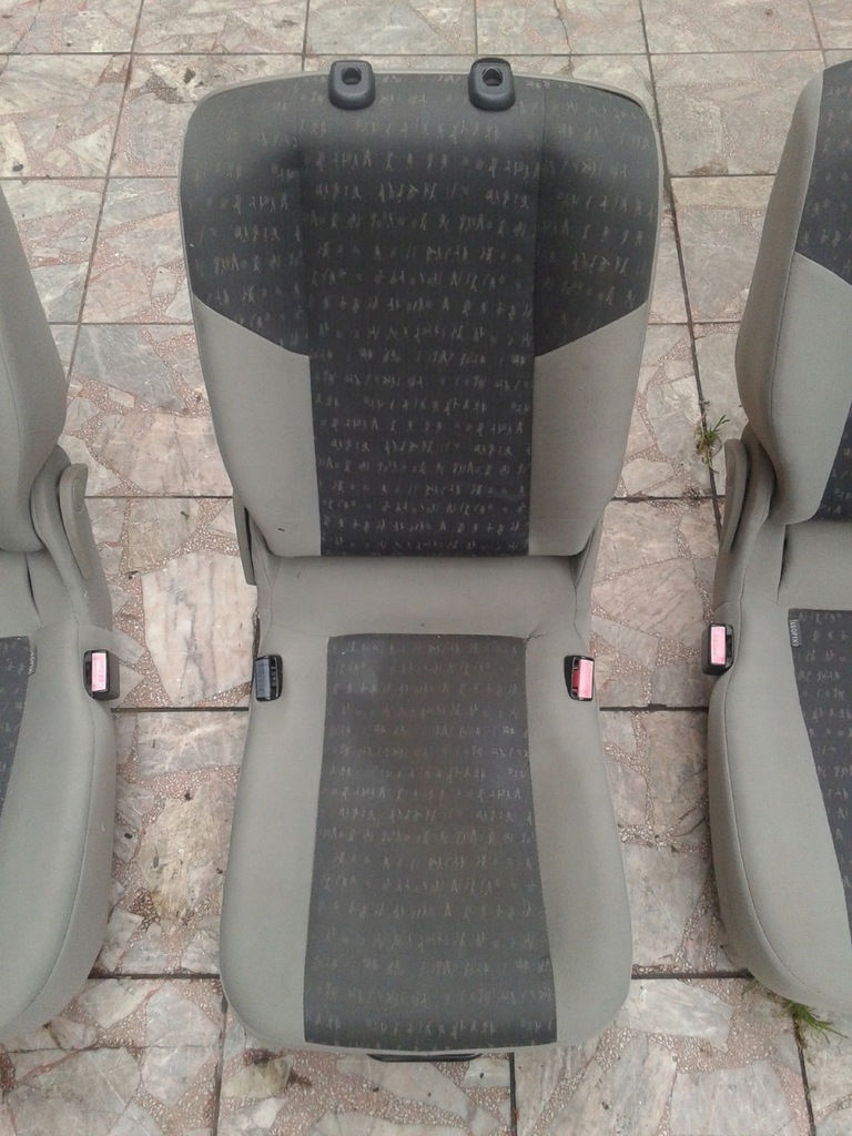 фото №10, Сиденье перед левый + правый + сиденья задняя задние renault scenic ii 2 03-09