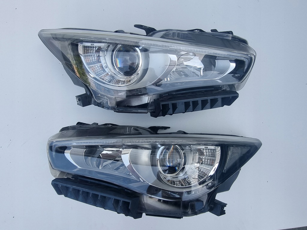 фото №1, Лампа ліва права передня фара комплект infiniti q50 europa