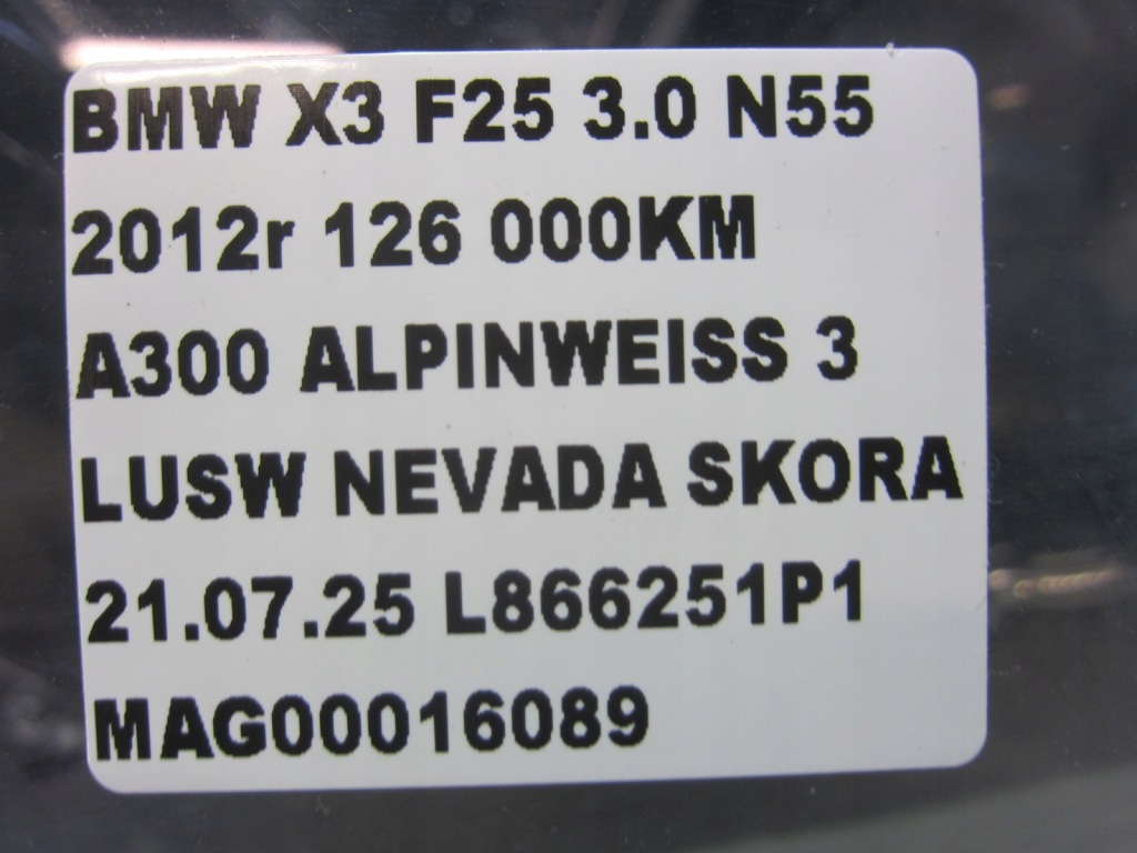 Bmw x3 f25 лампа левая передняя 7277003 7219621 ahl ксенон америка 63117277003 Доставка
