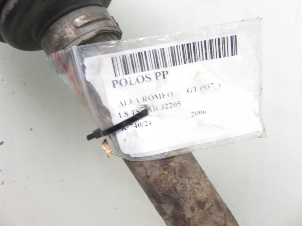 фото №8, Приводной вал правая alfa romeo gt 1.8