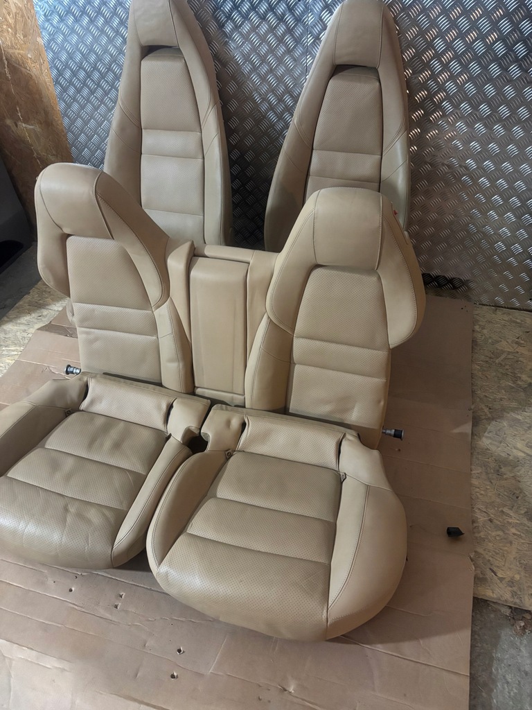 фото №6, Kompletny середина обивка сиденья заднее сиденье porsche panamera 970