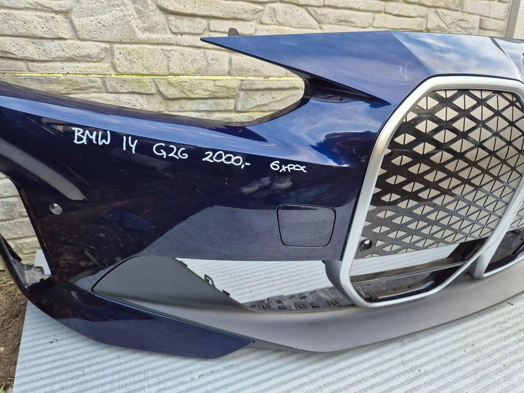 фото №6, Bmw i4 g26 21- бампер передний перед 6xpdc