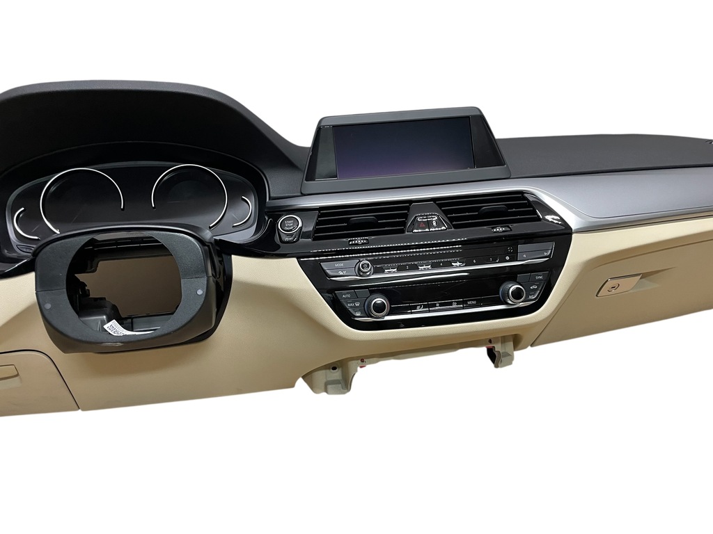 фото №11, Консоль приборная панель canberrabeige bez head up bmw 6 gt g32 оригинал демонтаж