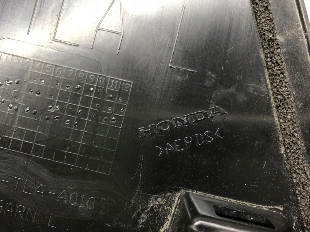 фото №10, Honda cr-v crv iv молдинг захист накладка стійка двері лівий задня 72761-tla